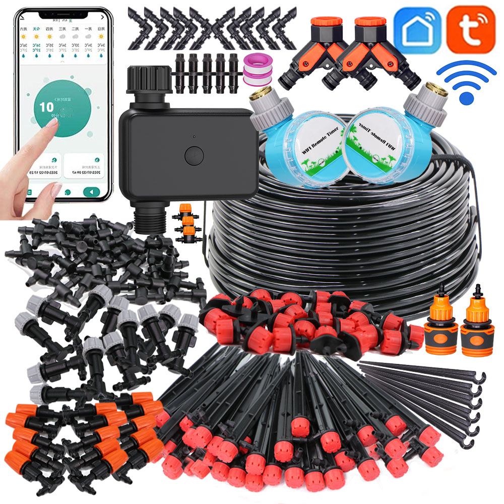 Smart Garden Sprinkler - 30-50M Smart Garden Watering System Adjustable