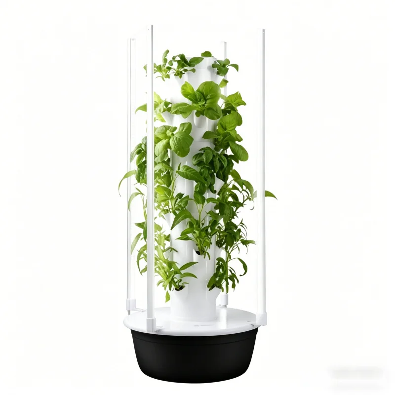 Smart Garden Outdoor - SpaceTree Vertical Hydroponic Tower Smart Vegetable