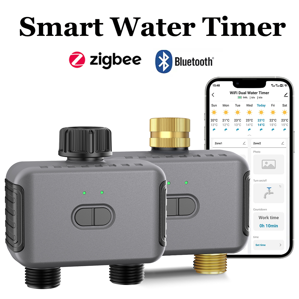 Tuya Smart Water Timer Zigbee/ - Smart Garden Sprinkler 评论和价格