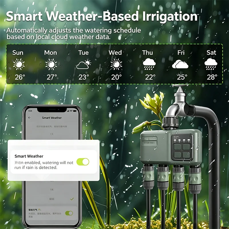 Plant Self Watering System WiF - Smart Garden Keeper 评论和价格