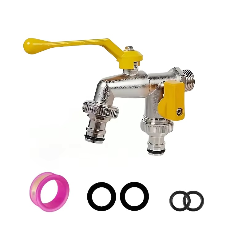 Double outlet garden hose fauc - Smart Garden Hub 评论和价格