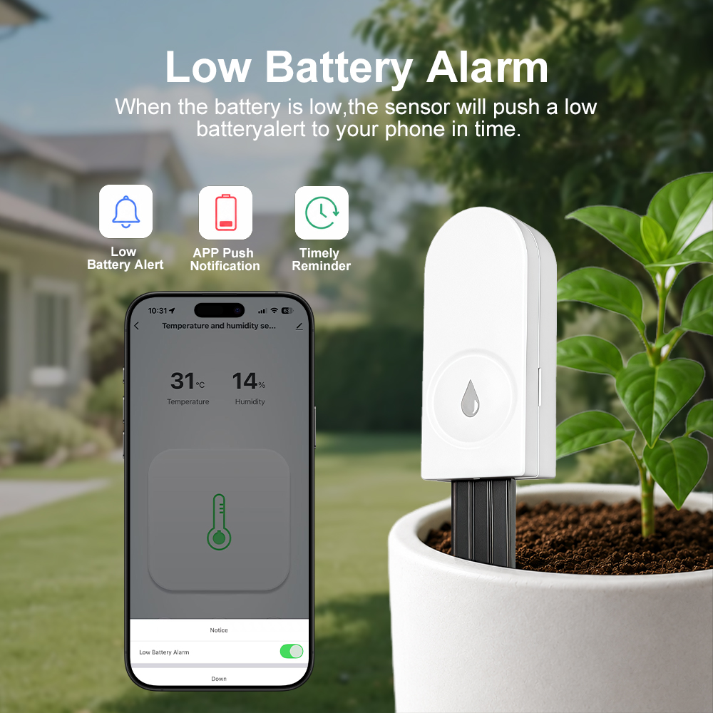 Zigbee 3.0 Soil Moisture Senso - Smart Garden Outdoor 评论和价格