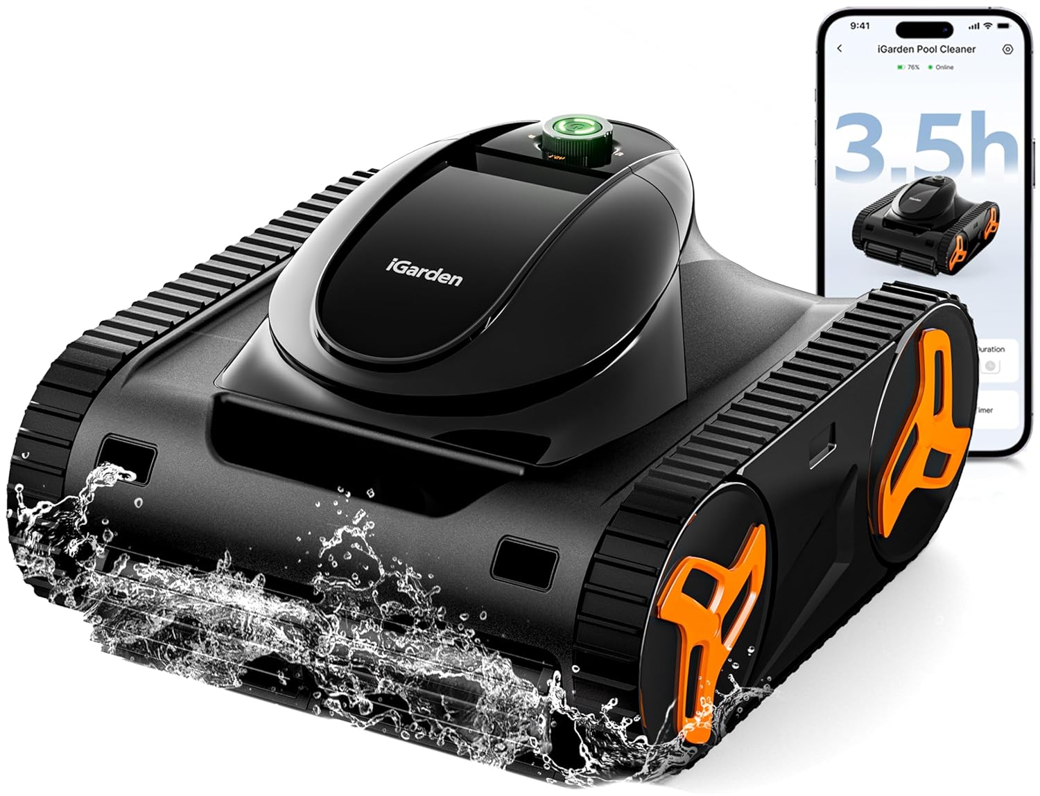 Robotic Pool Cleaner KN Series - Smart Garden Outdoor 评论和价格