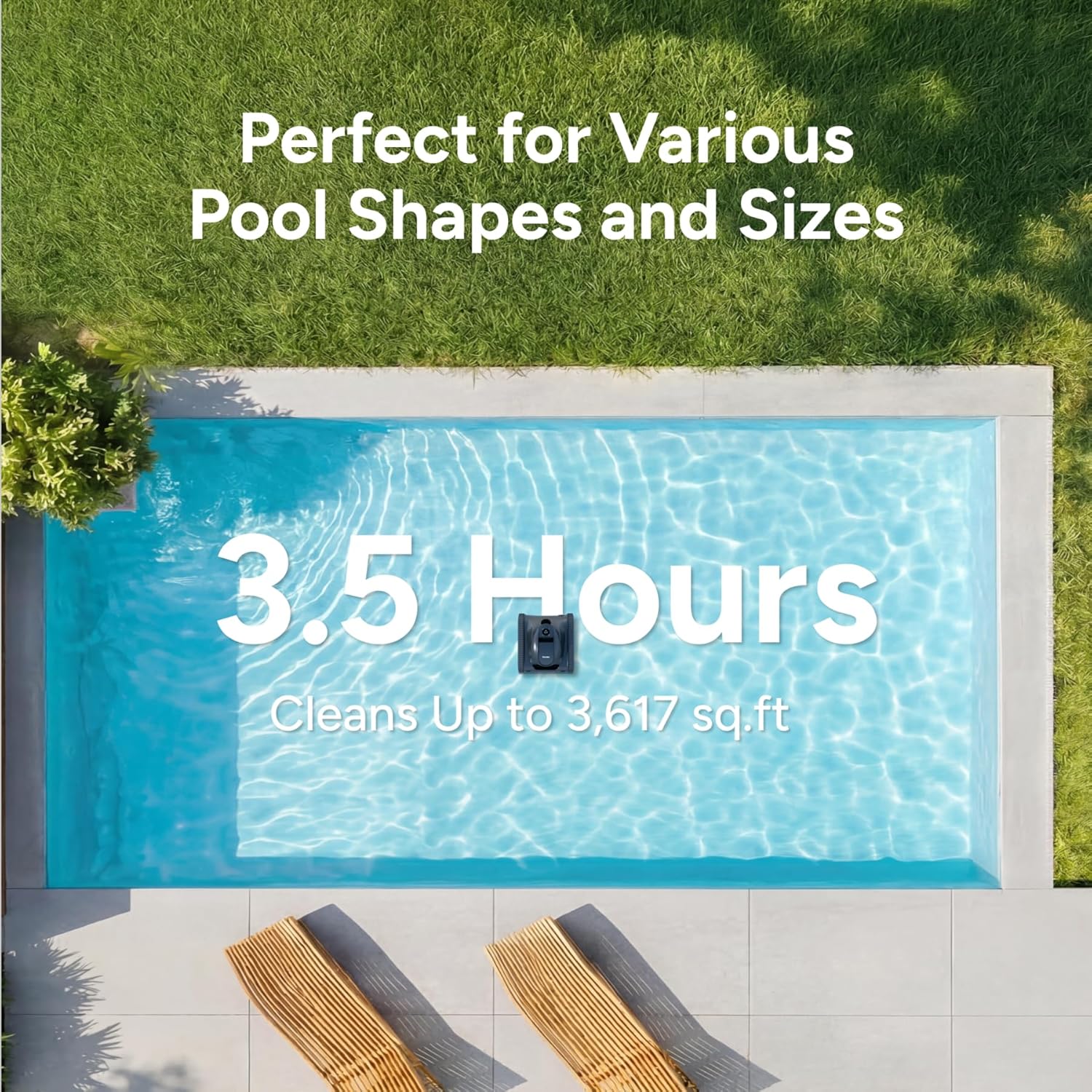 Robotic Pool Cleaner KN Series - Smart Garden Outdoor 评论和价格