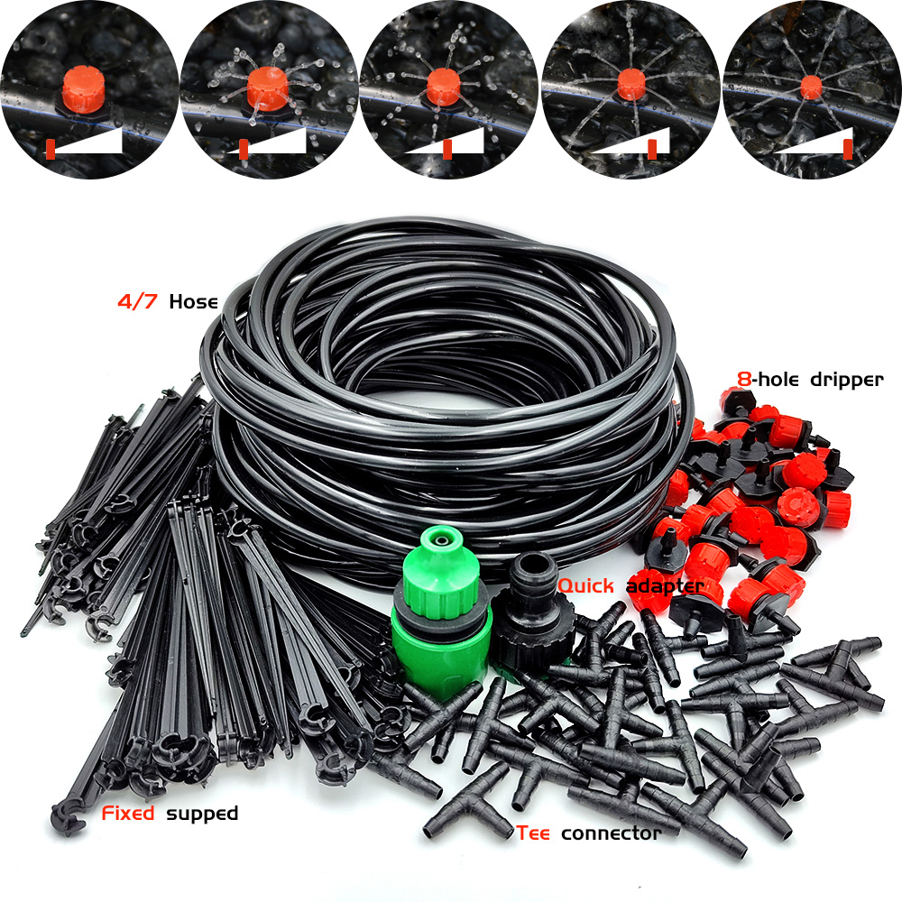Greenhouse 15M-30M DIY Drip Ir - Smart Garden Sprinkler 评论和价格