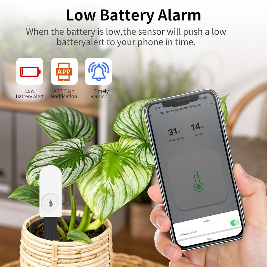 Smart ZigBee Soil Moisture Sen - Smart Garden Zigbee 评论和价格
