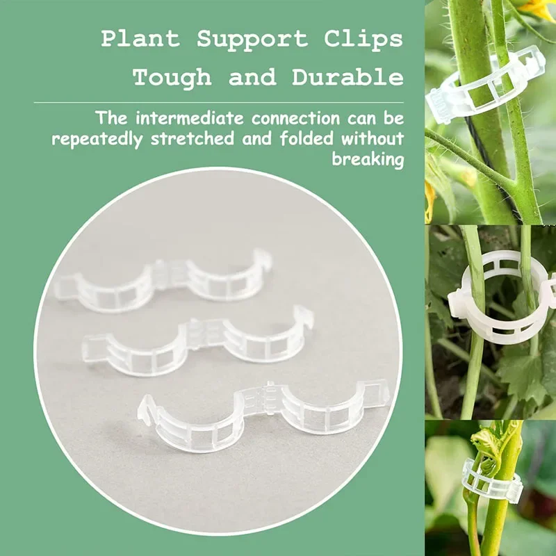 100PCS Plant Fixing Clips Reus - Smart Garden Hub 评论和价格