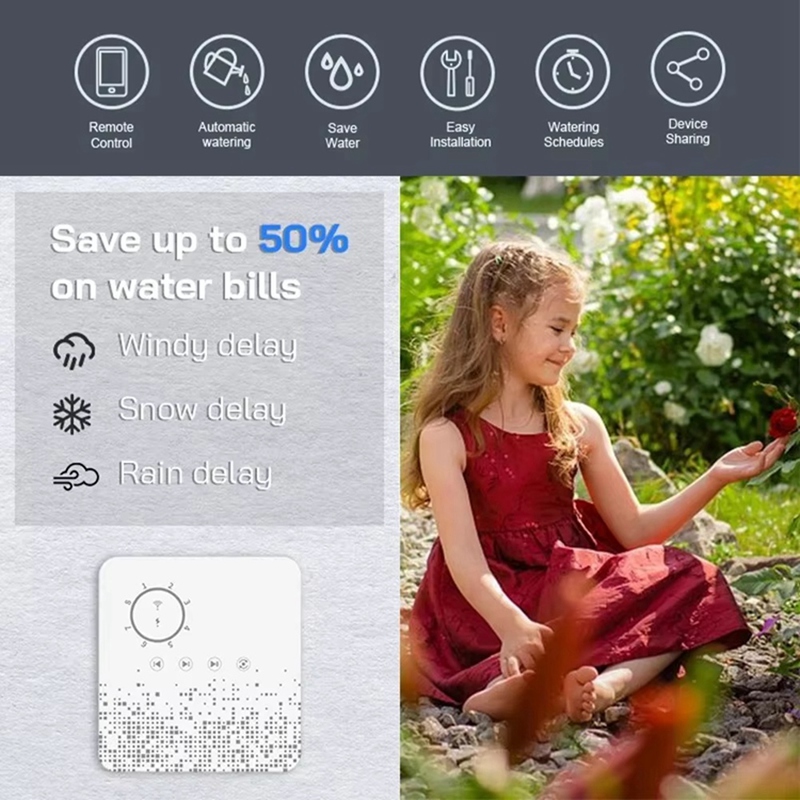 Tuya WiFi Smart Sprinkler Cont - Smart Garden Sprinkler 评论和价格