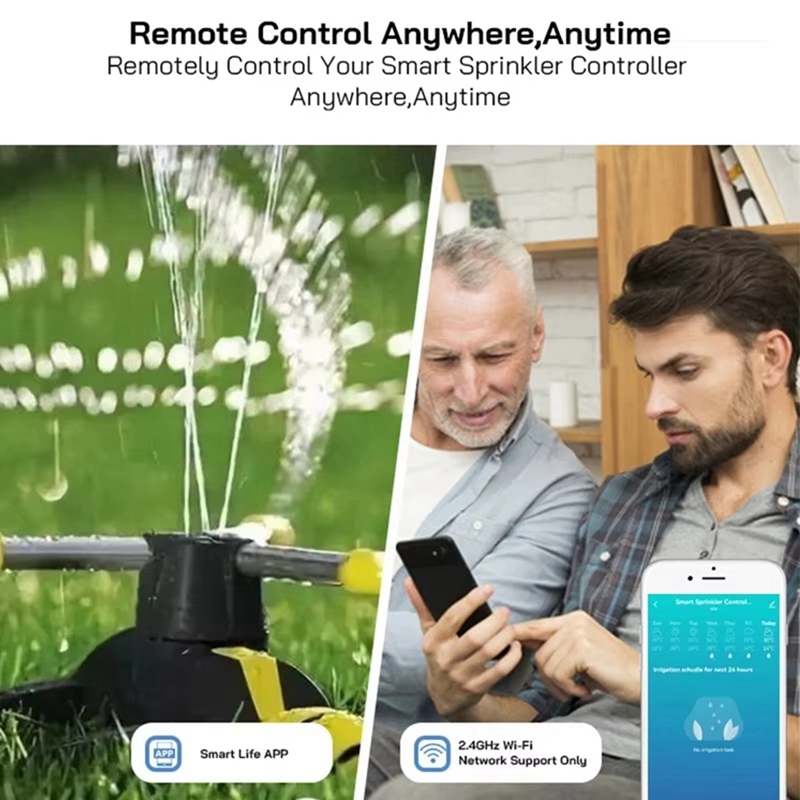 Tuya WiFi Smart Sprinkler Cont - Smart Garden Sprinkler 评论和价格