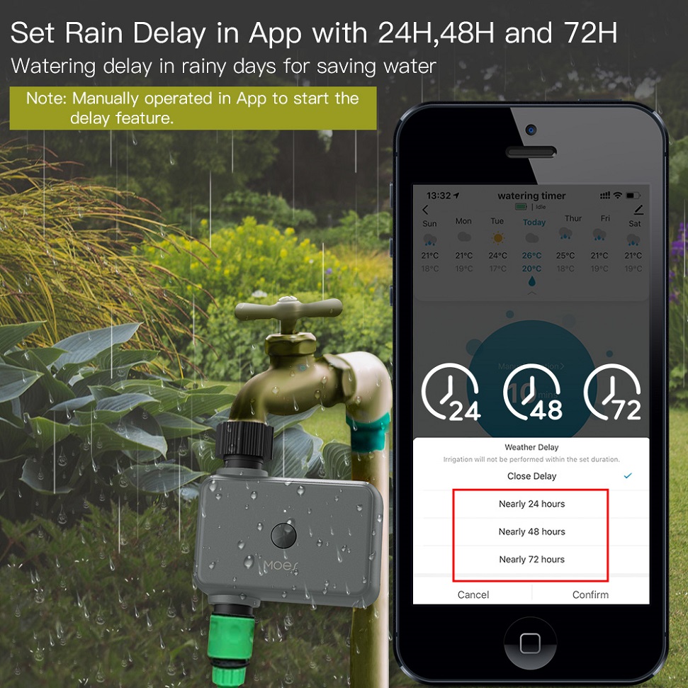 BLuetooth Valve Garden Waterin - Smart Garden Keeper 评论和价格