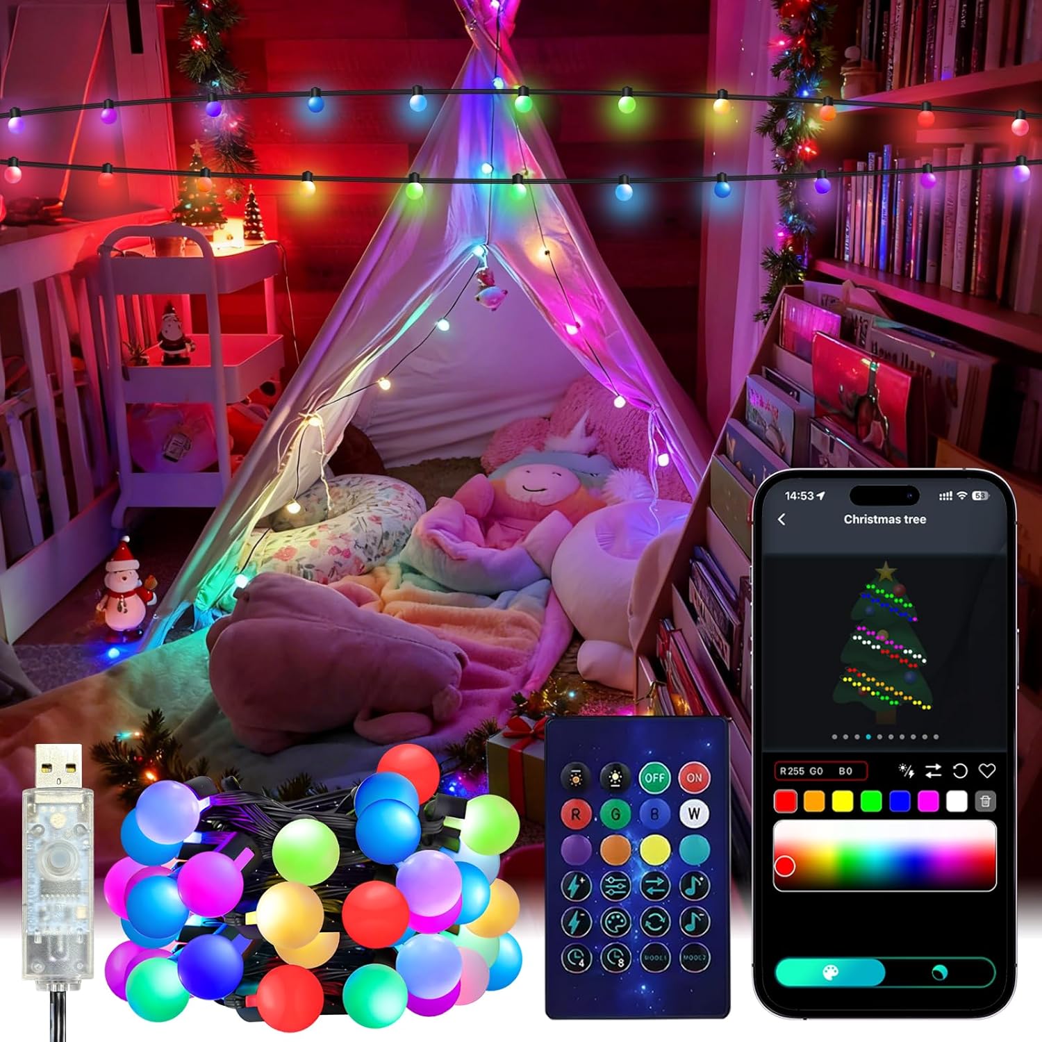 Smart Globe String Lights 5/10 - Smart Garden Outdoor 评论和价格