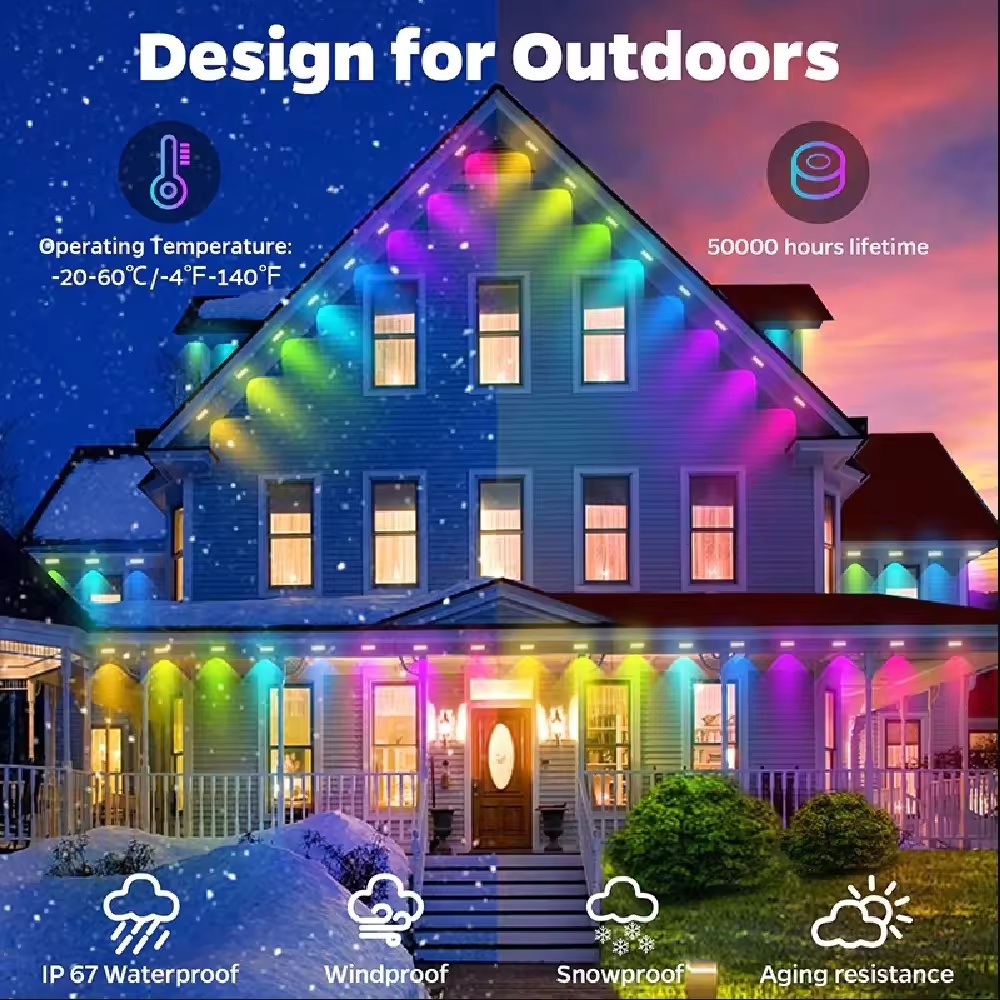 15M/30M/45M/60M/90M RGBIC Smar - Smart Garden Outdoor 评论和价格