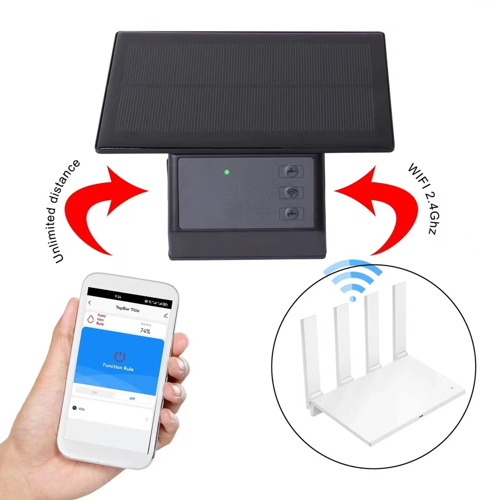 Tuya WiFi Solar Water Pump Tim - Smart Garden Keeper 评论和价格