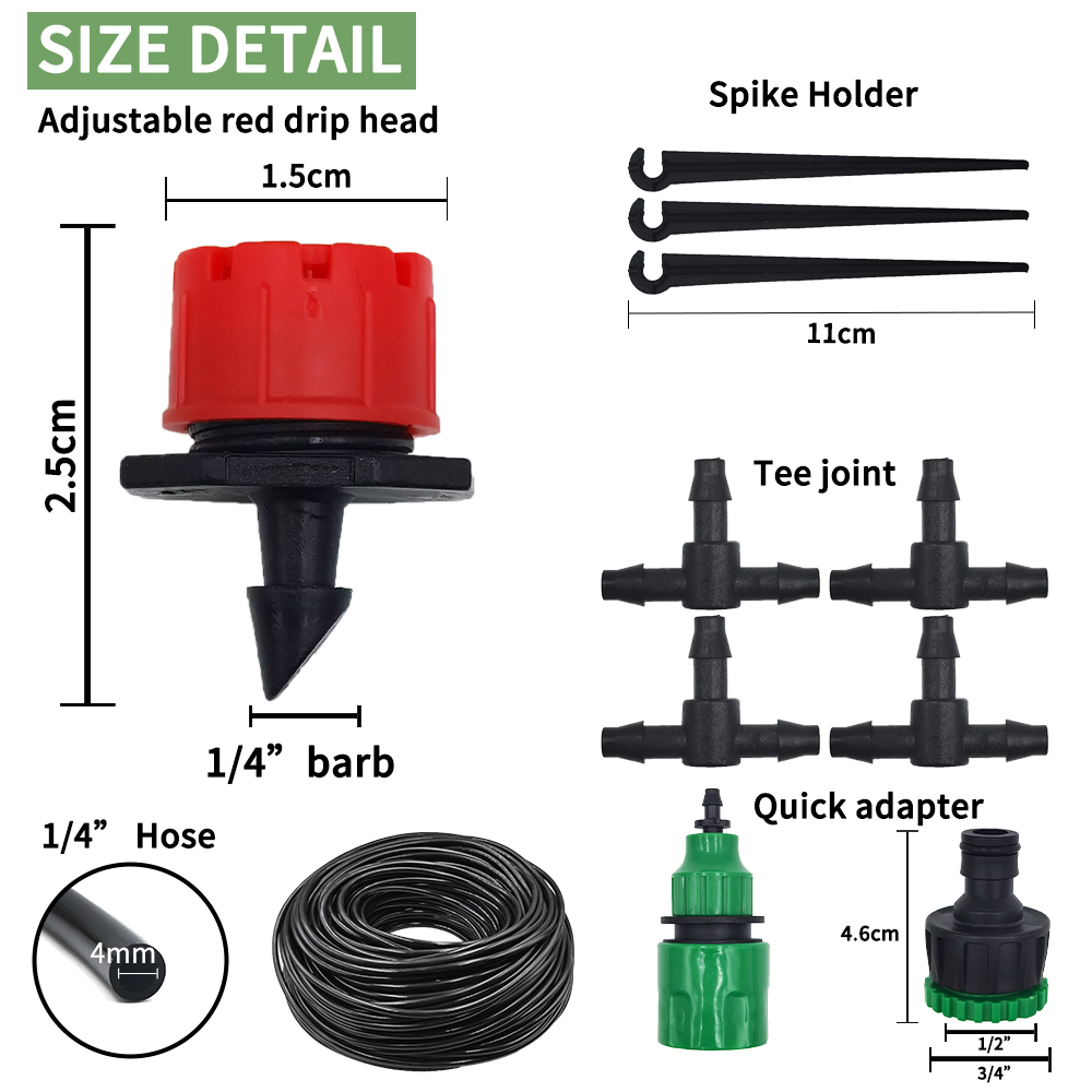 Micro Drip Irrigation System P - Smart Garden Sprinkler 评论和价格